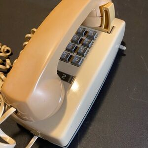 Vintage Rotary Telephone Wall Mount Version